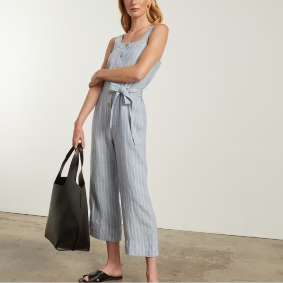 Everlane Pants & Jumpsuits Nwt Everlane The Linen Picnic Jumpsuit